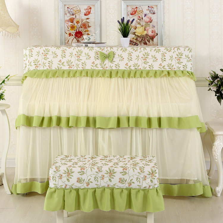 Manufacturer Direct Marketing Fields Garden Broken Flowers Piano Hood Full Cover Full Bag With Inner Lining Piano Cloak Summer New Product Recommendation Can Be Set