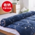 Mùa đông dày flannel sinh viên ký túc xá nệm giường chiếu chăn quilt 1,5m ấm gấp