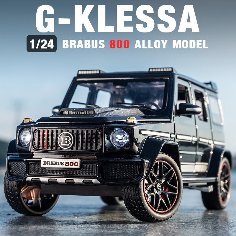 Big Benz G-Class Bambu 800 Alloy Car Model Large 1:24 Boys Toy Car Gift Simulation Car Model Big Benz G-Class Bambu 800 Alloy Car Model Large 1:24 Boys Toy Car Gift Simulation Car Model