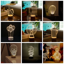 Israel STUDIO CHEHA BULBING decorative table lamp night light 3D three-dimensional atmosphere light A variety of available