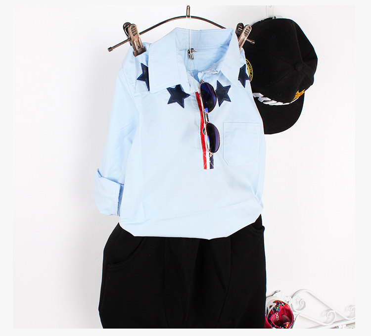 Chemise garcon à manche longue - Ref 2075575 Image 10