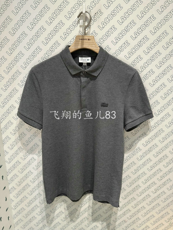Ph6290-98 French Crocodile Lacoste 2025 New Autum Men's Business Casual Short-Sleeved Polo Shirt