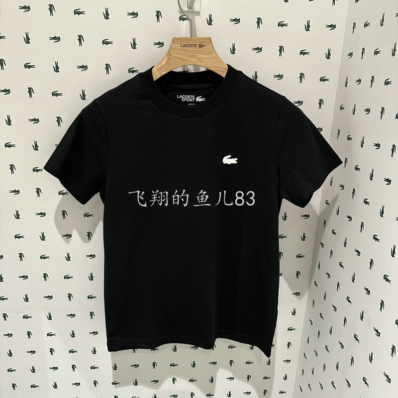Tf9246-98 French Crocodile Lacoste 2025 Spring New Women's Casual Short-Sleeved Round Neck T-Shirt Tf9246-98 French Crocodile Lacoste 2025 Spring New Women's Casual Short-Sleeved Round Neck T-Shirt