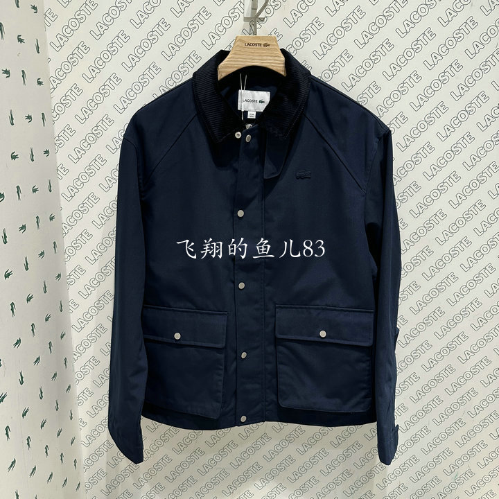 Bh2544-98 French Crocodile Lacoste 2025 New Autumn Men's Cleanfit Jacket Bh2544-98 French Crocodile Lacoste 2025 New Autumn Men's Cleanfit Jacket