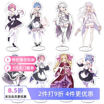 Acrylic humanoid ornaments around the anime Zero - Starting Life in Another World Ramlem