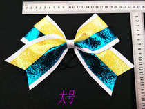 Lake Blue Yellow Red Silver Flower Ball cheerleader Gymnastics Dance Headwear Hair hair Hair Accessories Hair Shine SHINFILM