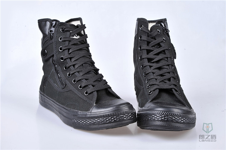 Bottes militaires en toile - porter - Ref 1398388 Image 16