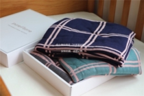 Australian original single O-Tex certified 100% bamboo fiber pro-skin double layer AB face knitted cover blanket infant small blanket