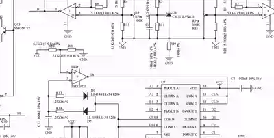 0 3-1KG push-down or pull-up maglev schematic diagram