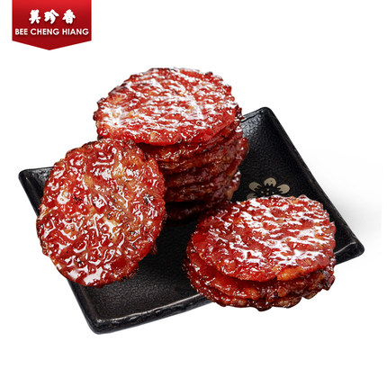 美珍香200g迷你金钱烧烤猪肉-tmall.com天猫
