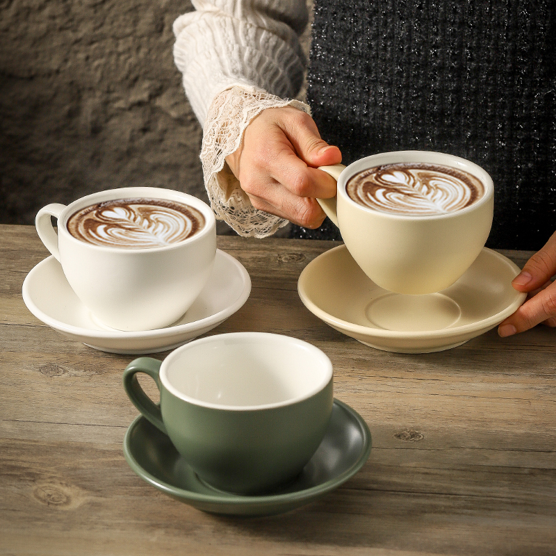 300ml Competition-Specific Latte Cup, Latte Art Coffee Cup, Commercial High-End Exquisite Espresso Cappuccino Cup