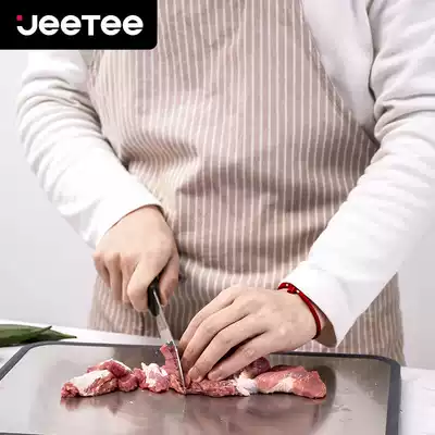 304 stainless steel cutting board antibacterial and mildew-proof household double-sided plastic cutting board pp material by board kitchen chopping board