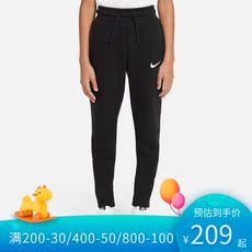 детские штаны nike耐克童装2021春季新款nsw swoosh男大童针织长裤da0771