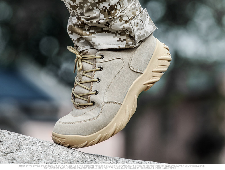 Bottes militaires pour homme - amortissement - Ref 1396910 Image 24