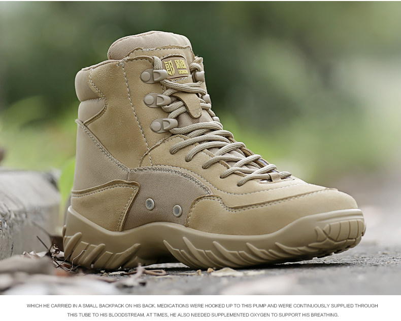 Bottes militaires pour homme - amortissement - Ref 1402597 Image 28