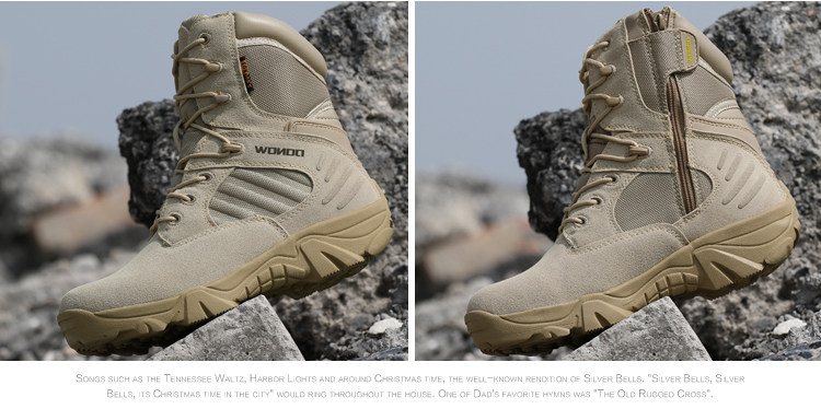 Boots militaires pour homme - porter - Ref 1398130 Image 18