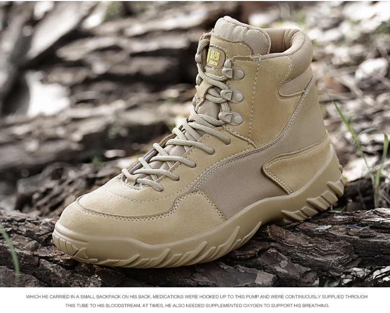 Bottes militaires pour homme - amortissement - Ref 1402597 Image 27