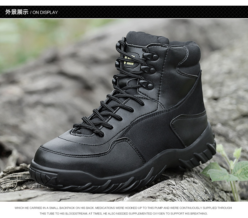 Bottes militaires pour homme - amortissement - Ref 1402597 Image 17