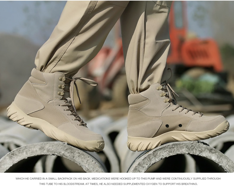 Bottes militaires pour homme - amortissement - Ref 1402597 Image 34