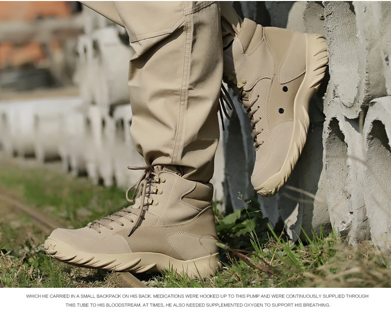 Bottes militaires pour homme - amortissement - Ref 1402597 Image 31