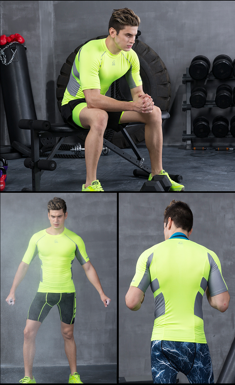 Tenue de sport homme VANSYDICAL Net combat à manches courtes JSY en LYCRA Lycra - Ref 473502 Image 25