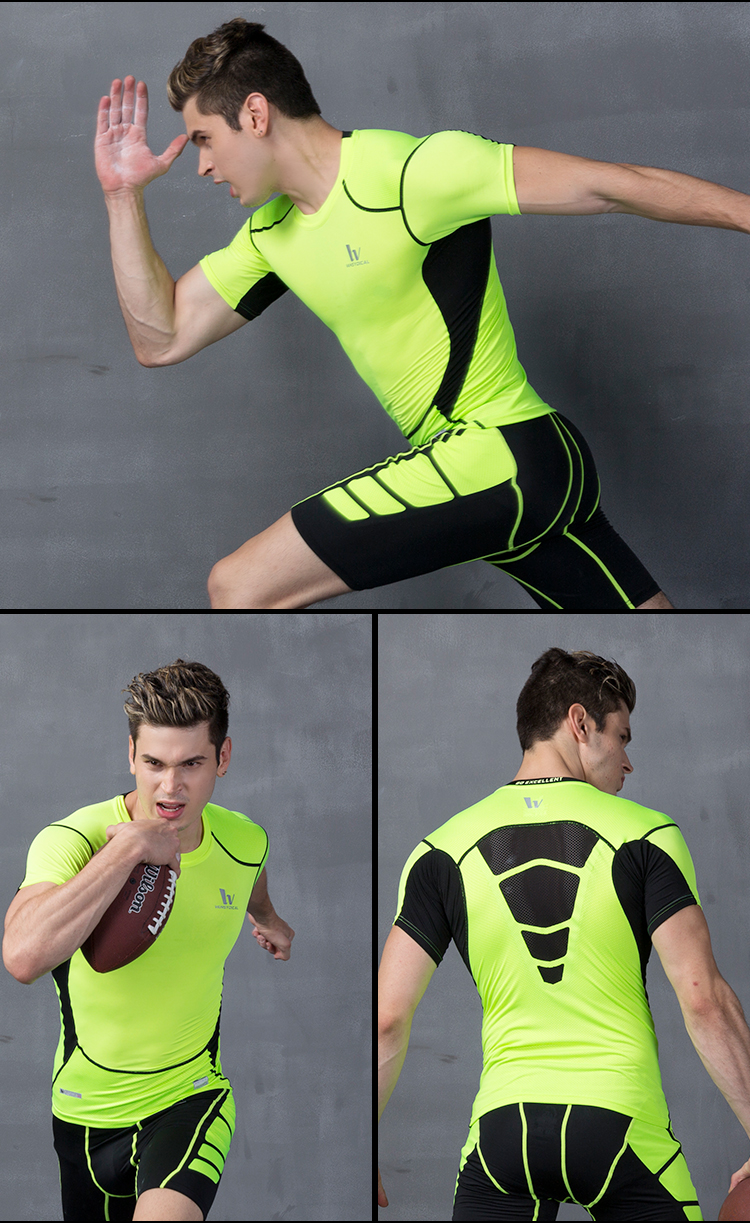 Tenue de sport homme VANSYDICAL Net combat à manches courtes JSY en LYCRA Lycra - Ref 473502 Image 17