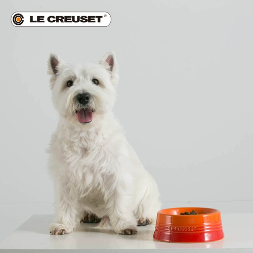 Французский Lecreuset Cool Pet маленькая собачья миска для питомца чаша для собачьей корм для собак кошачья миска кошка миска продукт питания миска