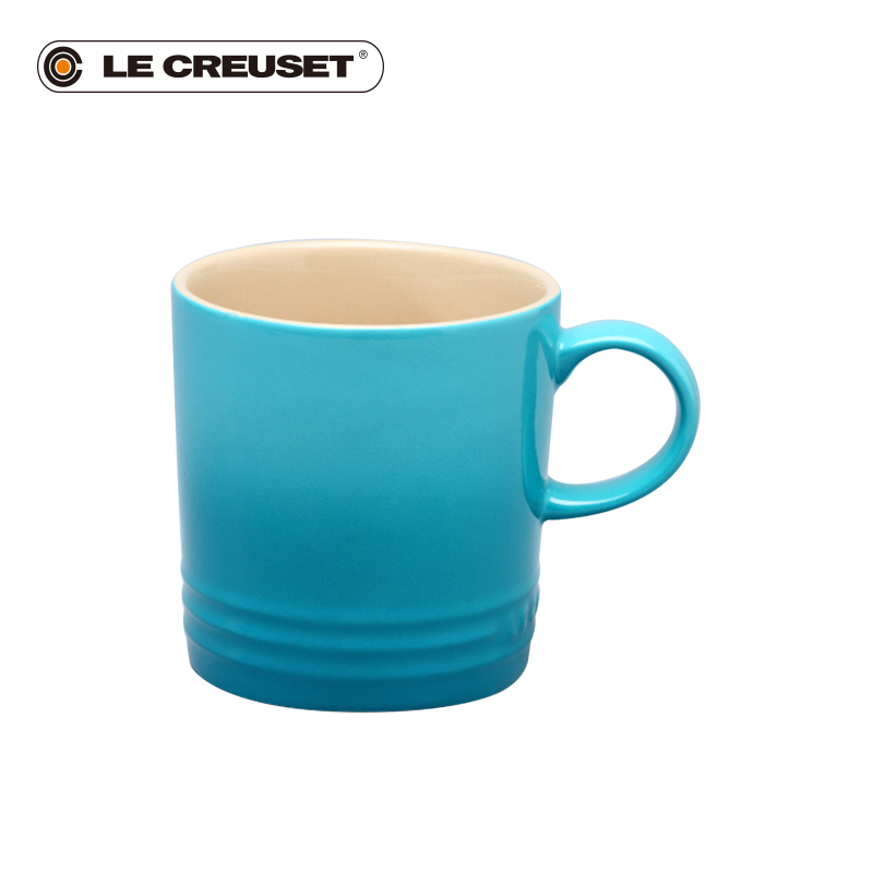 France 's LE CREUSET cool color stoneware mark 350 ml cup of coffee in the afternoon tea office giving his girlfriend