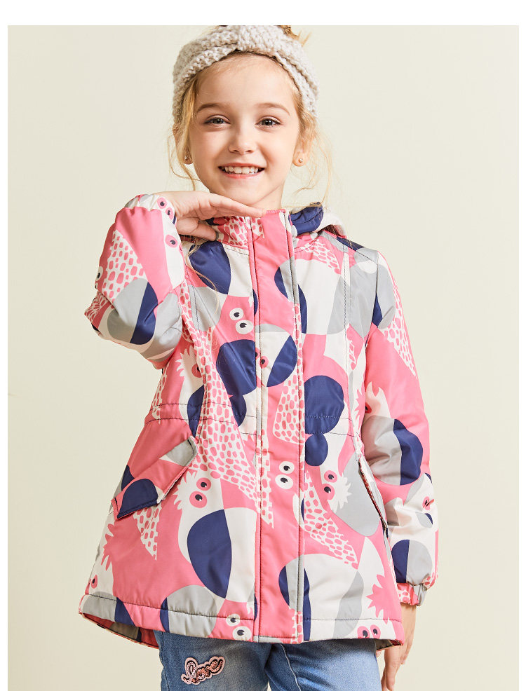 水孩儿 女童加绒加厚户外冲锋衣外套 天猫优惠券折后￥129包邮（￥239-110） 105~170码 多色可选