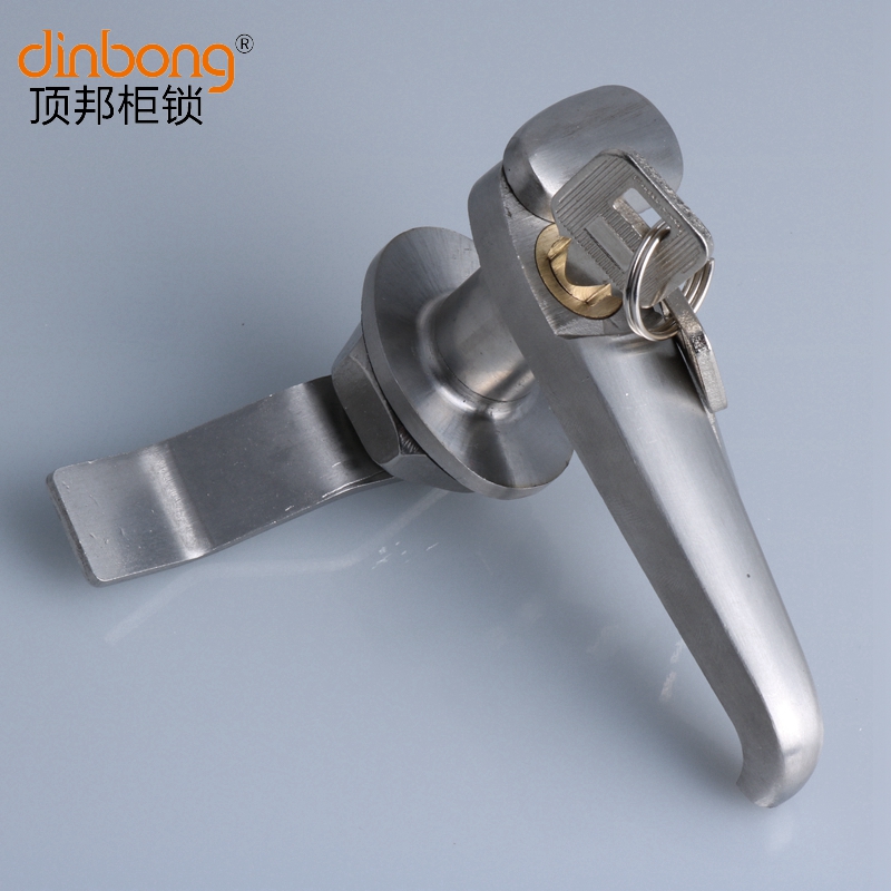 dinbong MS308-3C host shell cabinet door lock outdoor distribution cabinet stainless steel handle lock with waterproof cover
