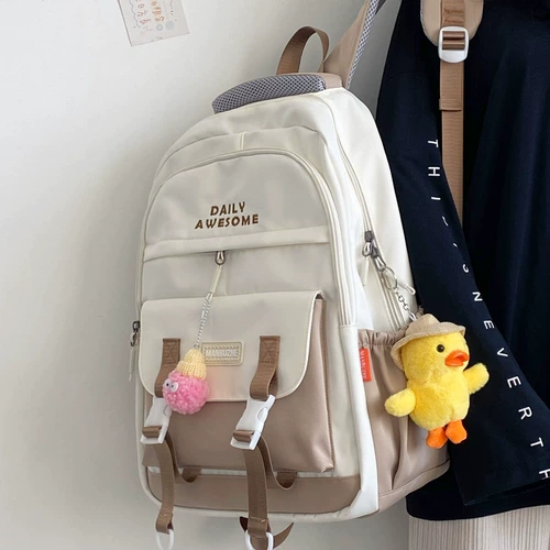 Японский ранец, вместительный и большой рюкзак для школьников, ноутбук, для средней школы, подходит для студента, простой крой