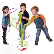 2-3 people Electric throwing ring swing tumbler plastic ring family parent-child game outdoor indoor toy