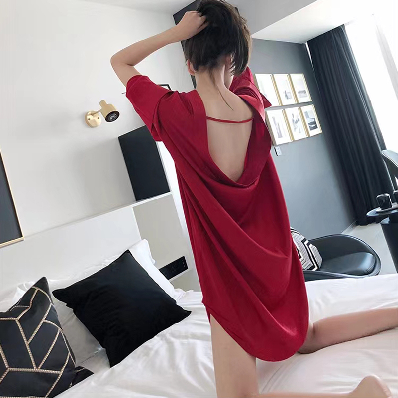 High-End Acetate Satin Backless Ice Silk Shirt for Women, Summer Design, Niche Top, Drapey Silky Shirt
