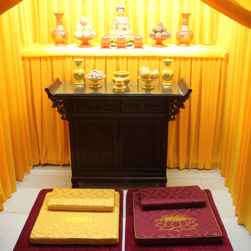 Coconut Palm Brown Cushion Zen Meditation Cushion Temple Buddhist Hall Lotus Baie Cushion Kowtow Cushion Square Cushion