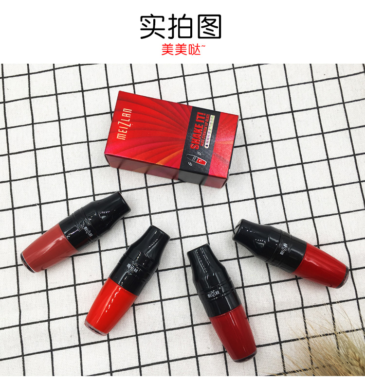Air cushion lip glaze không đánh dấu lâu trôi dưỡng ẩm cho học sinh dễ thương Son môi lỏng Hàn Quốc son bóng mờ không thấm nước chính hãng - Son bóng / Liquid Rouge son bóng romand không màu	