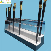 High-grade alloy chopsticks display stand Stainless steel solid wood chopsticks shelf exhibition sample display stand Acrylic