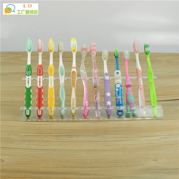 Acrylic Transparent Toothbrush Exhibition Rack Bracket Automatic Toothbrush Show Stand Sound Wave Shaking Toothbrush Display Shelf