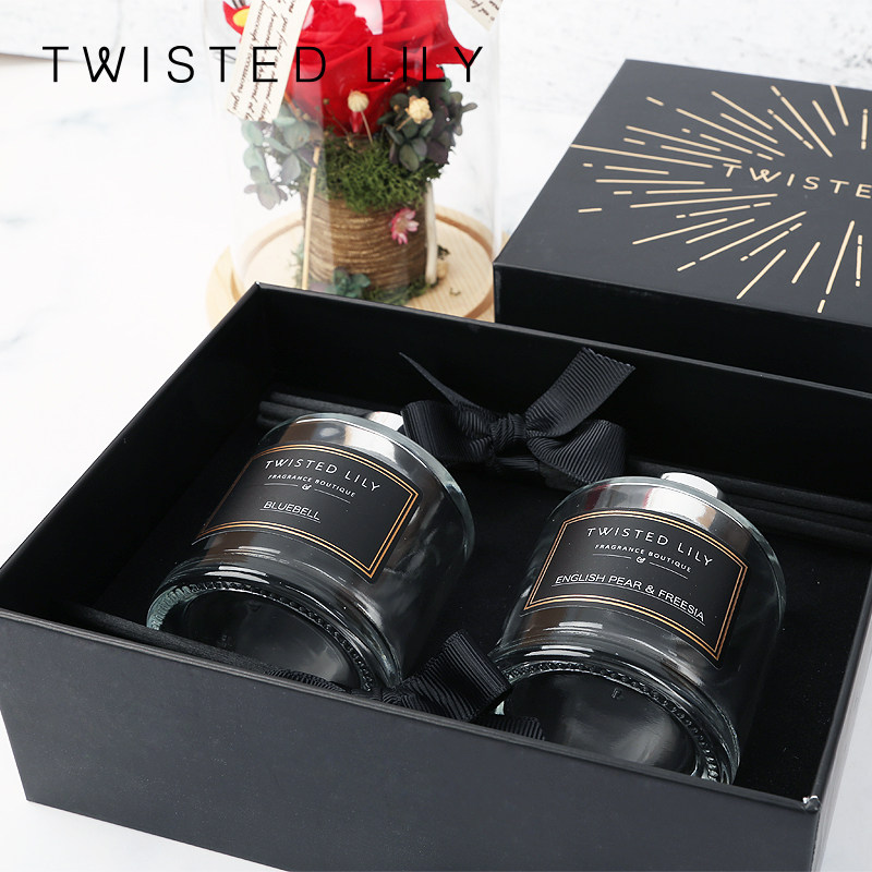 twisted lily No fire incense Essential Oils room Fragrance lasting fragrance Box 7 New Year's Eve Gift Girlfriend Boyfriend