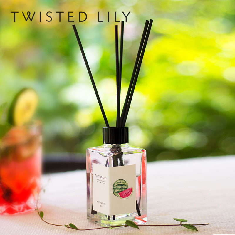 twisted lily No fire incense FRUIT TASTE WATER HONEY PEACH ESSENTIAL OIL SCENTED RATTAN HOME INDOOR PERFUME BEDROOM