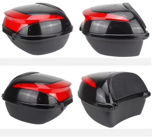 Xe máy GSB phổ quát xe điện pin xe phía sau hộp thông minh lưới xe tay ga hộp công cụ lớn vừa cốp gắn sau xe máy