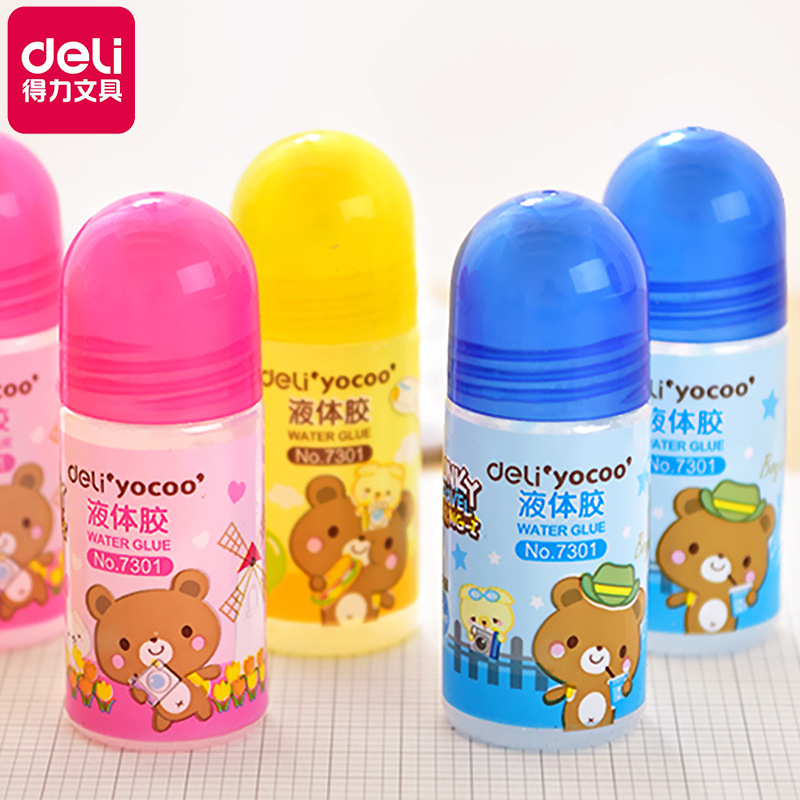Del 7301 Glue 35ML liquid glue liquid glue cartoon mini glue