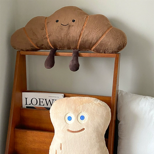 Акриловая милая подушка, плюшевая кукла для кровати, хлеб