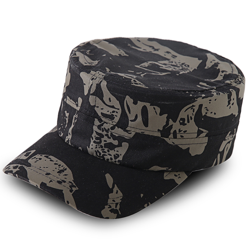 Du Lang outdoor camouflage cap cap men and women tactical cap military training cap flat cap sunshade breathable