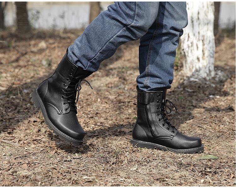 Boots militaires pour homme - porter - Ref 1396877 Image 21