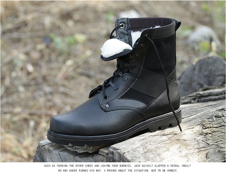 Boots militaires pour homme - porter - Ref 1398093 Image 13
