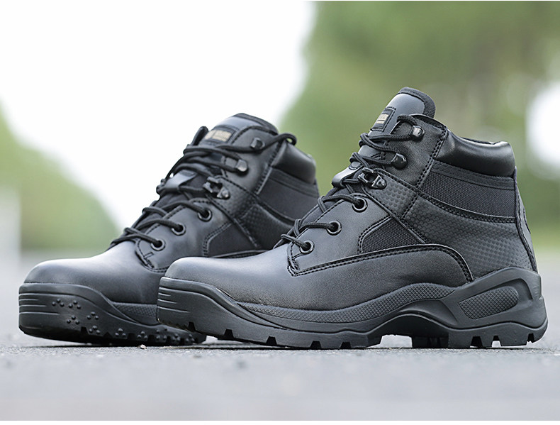 Bottes militaires pour homme - porter - Ref 1398730 Image 19