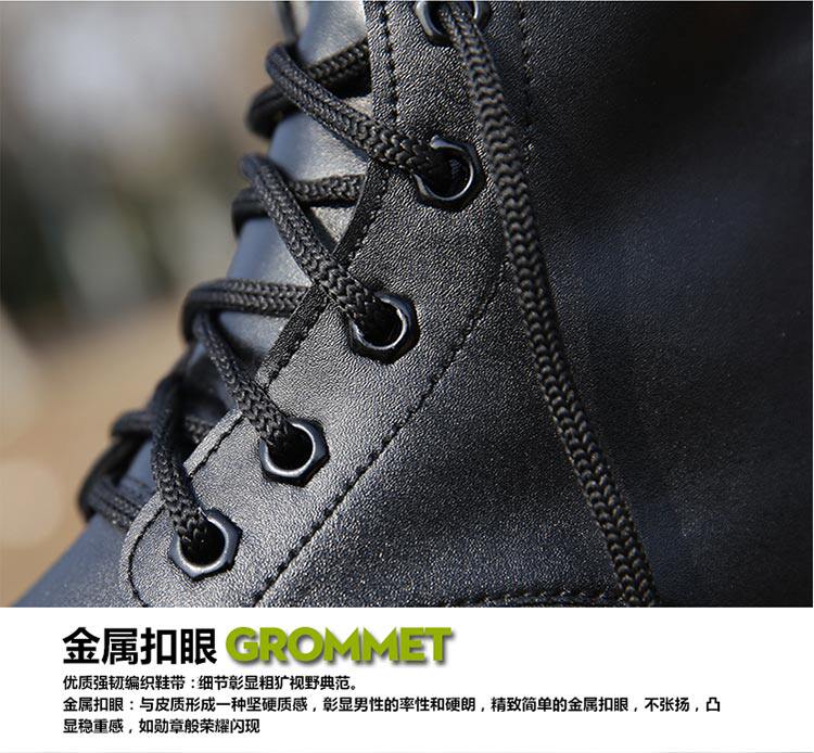 Boots militaires pour homme - porter - Ref 1396877 Image 14