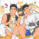 520 cat and dog boyfriend Zimo cotton men's socks ຂອງຂວັນວັນວາເລນທາຍສໍາລັບແຟນ ຂອງຂວັນວັນເກີດ ກ່ອງຂອງຂວັນ