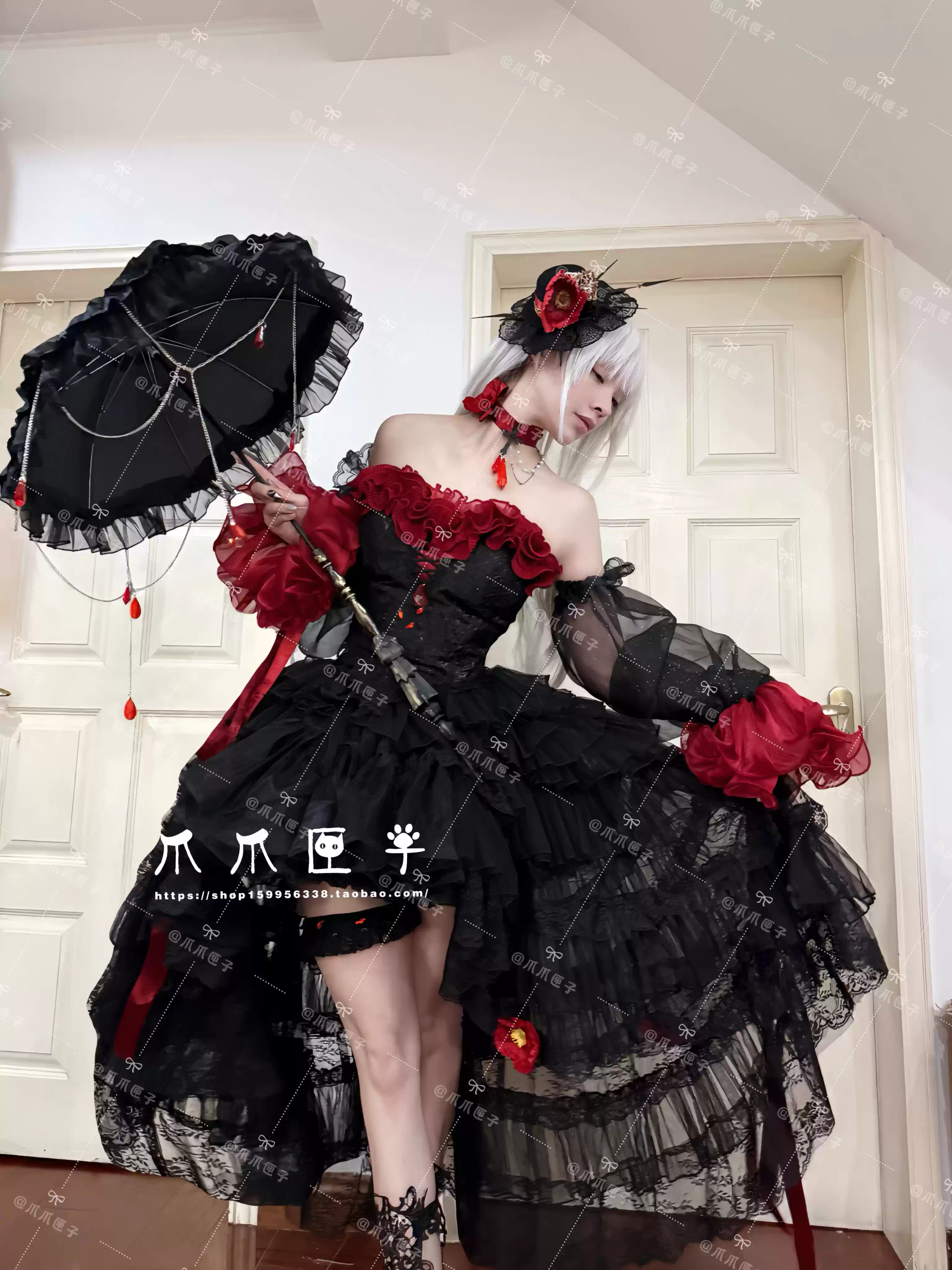 爪爪匣子】碧蓝航线柴郡旗袍废稿cosplay定制-淘宝Taobao | 天猫Tmall