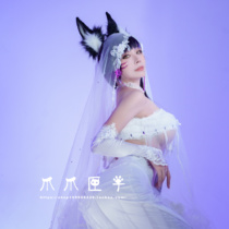 (Claw Box) Azur Lane cos Musashis Oath Wedding Dress Wisterias Immaculate Heart